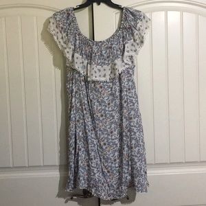 Plus size off the shoulder dress